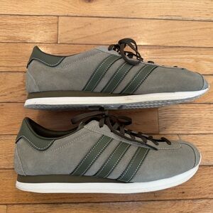 Adidas Originals Men's Moston Super SPZL Olive and Army Green/ Cargo Sneakers